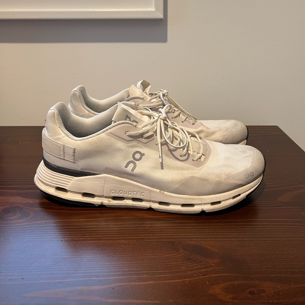 On cloudnova form white size 11.5